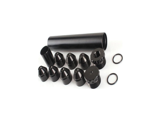 1/2-28  6 inch Aluminum Fuel Trap Solvent Filter for NAPA 4003 WIX 24003 Filters Black 13pcs/set