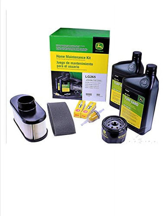 .John Deere Maintenance Kit X300, X320, X324, X360, X500, X530, X534, Filters, Oil Spark Plugs,LG265